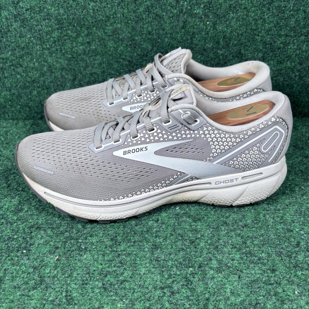 Brooks Womens Ghost 14 1203561B089 Gray Running Shoes Size 9.5 D (Wide) - Picture 4 of 8